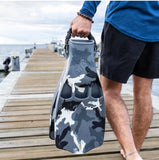 CAMO JET FIN W/ SPRING HEEL STRAP