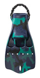CAMO JET FIN W/ SPRING HEEL STRAP