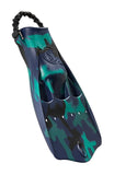 CAMO JET FIN W/ SPRING HEEL STRAP