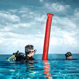 SURFACE MARKER BUOY, 210D NYLON, ORANGE, 3.5FT.
