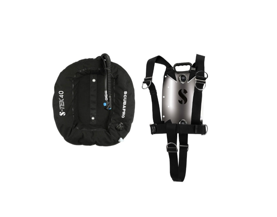 S-TEK PURE DOUBLE TANKS PACKAGE – All About Scuba